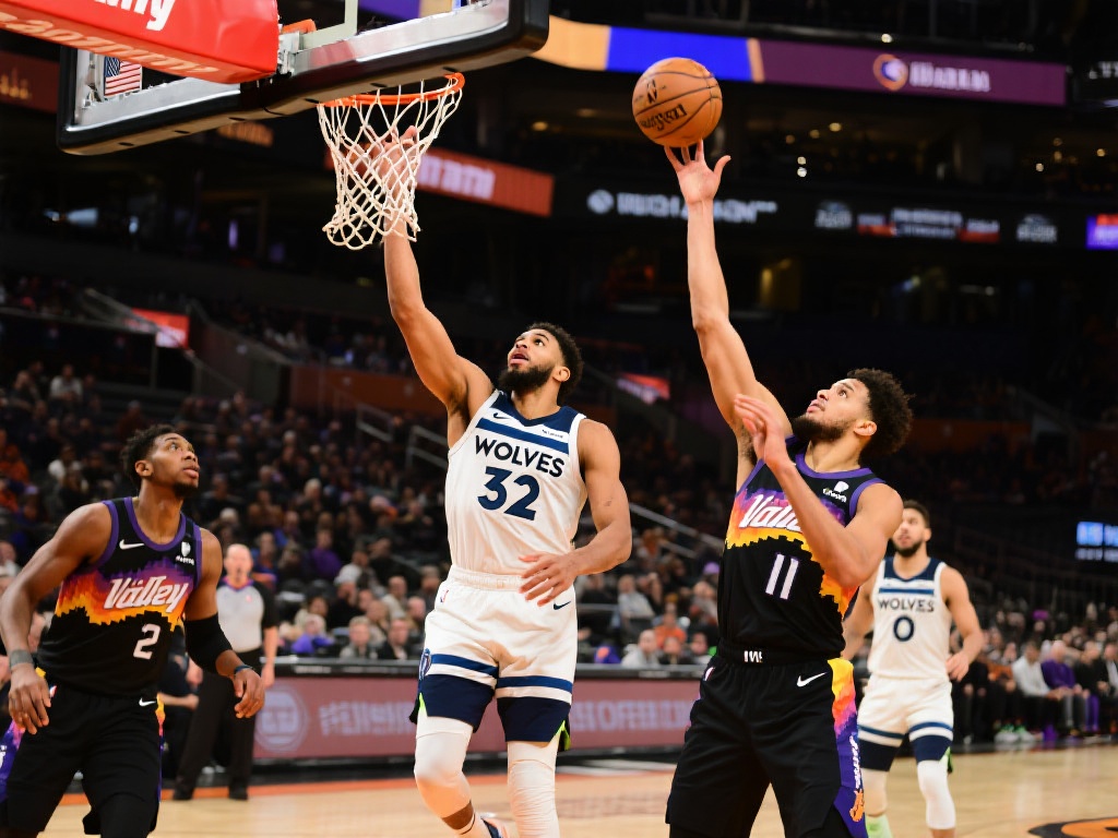 森林狼则属于相对偏向传统战术的球队，他们